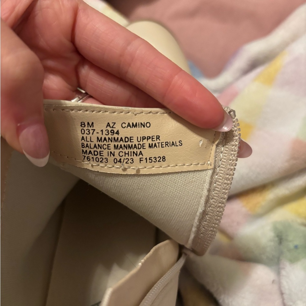 Cream AZ Camino Shoes